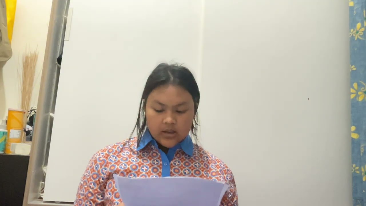 membaca puisi bahasa indonesia X madrid Meira