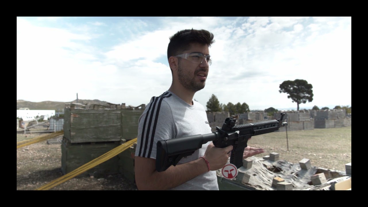1 Dia en Airsoft Yecla - Probando diferentes replicas de Airsoft Video 3/4