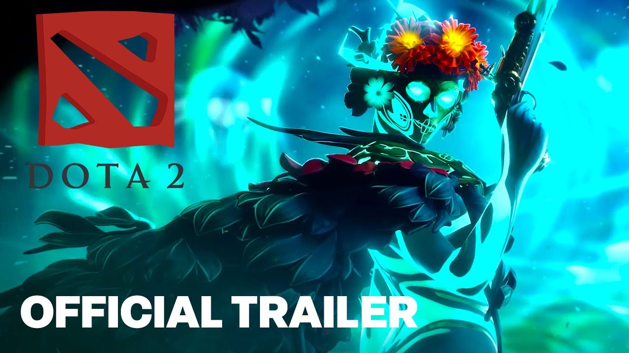 Dota 2 Muerta New Character Official Reveal Trailer