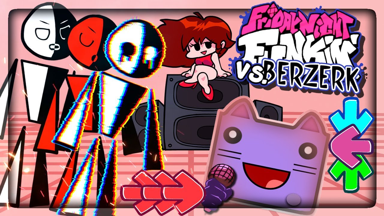 Я ДОСТАНУ ЕГО ДАЖЕ В АДУ!!! БЕРЗЕРК! ✅ Friday Night Funkin' Mod V.S. Berzerk Full Week