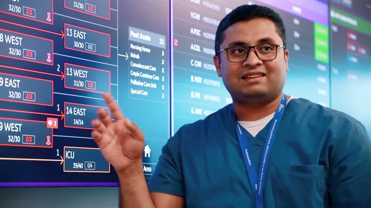 Humber River Hospital's state-of-the-art Command Center: A glimpse into the future of healthcare