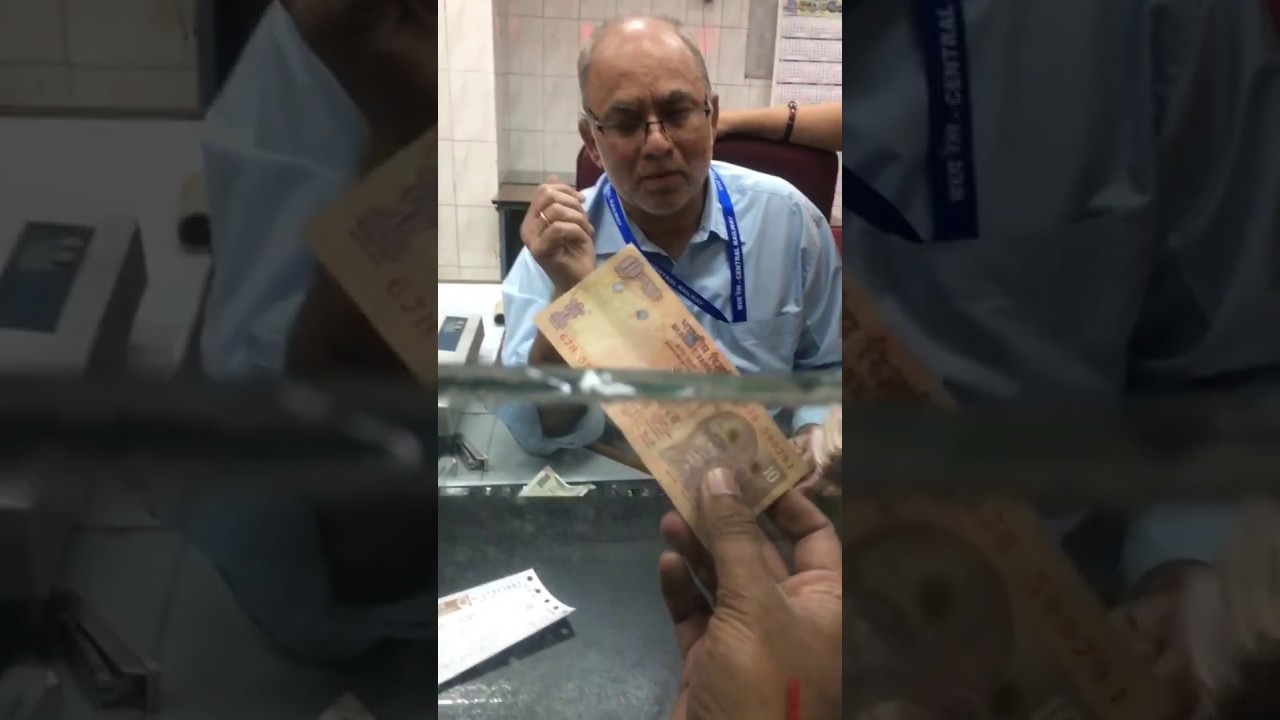 Railway Ticket Window giving Torn Note