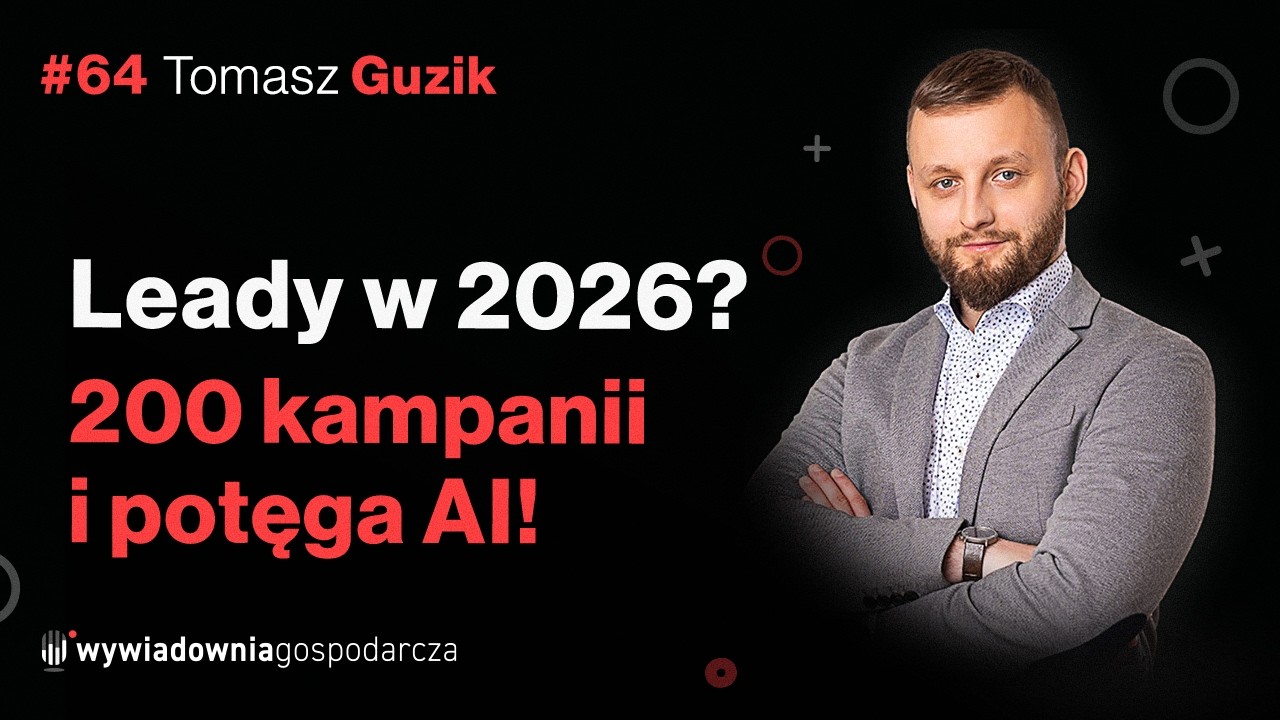 Zrobił 207 Kampanii w 8 lat, a Teraz Nie Wyobraża Sobie Pracy Bez AI 🤖 - Tomasz Guzik