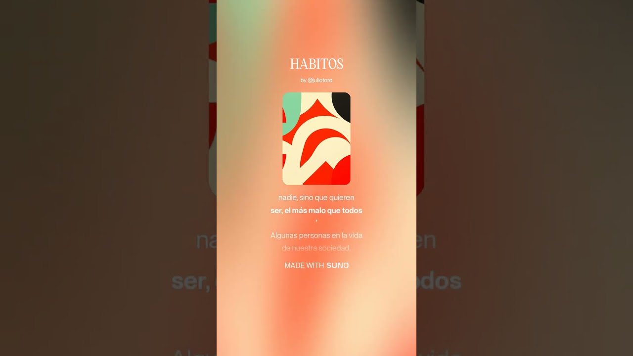 Hábitos, Habitos, Rap