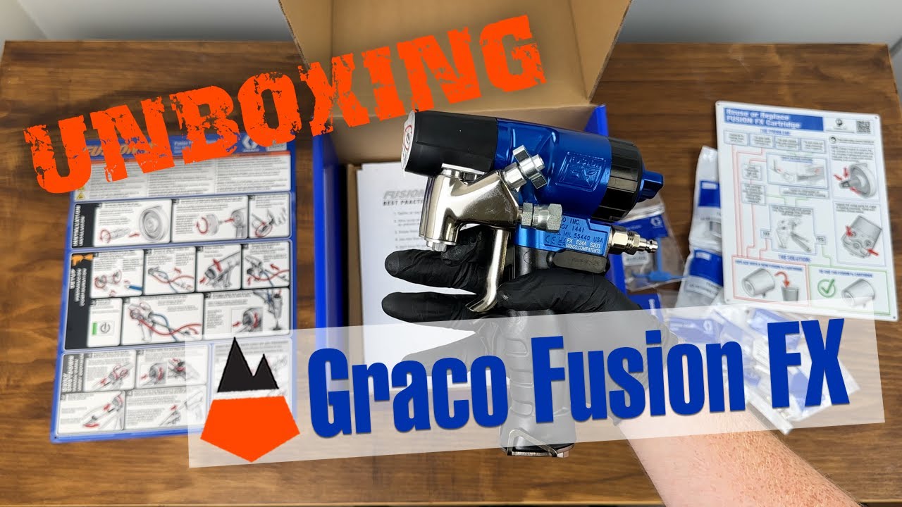 Распаковка Graco Fusion FX (FX9001) | Будущее пенополиуретановой пены уже здесь!