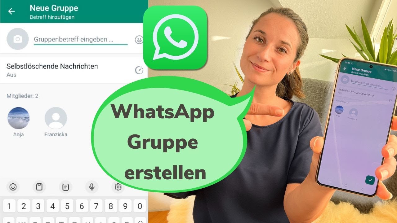 WHATSAPP GRUPPE ERSTELLEN, VERLASSEN und LÖSCHEN I Android