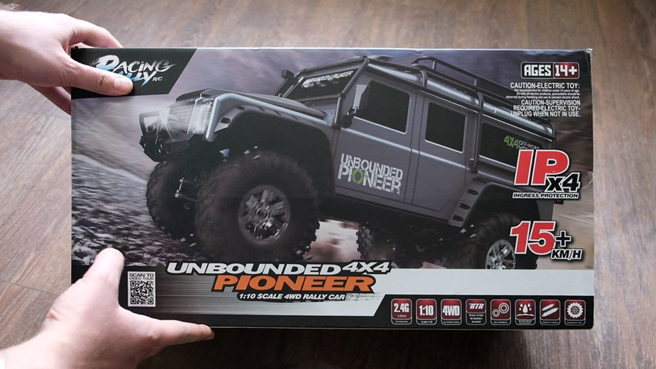 Land Rover Defender Р/У модель в масштабе 1:10 - HB TOYS ZP1001 - китай копия Traxxas TRX4 Defender