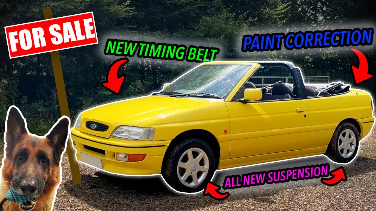 МОЙ FORD ESCORT SI CABRIOLET 90-Х ГОДОВ ЗАКОНЧЕН — И ОН МОЖЕТ СТАТЬ ВАШИМ!