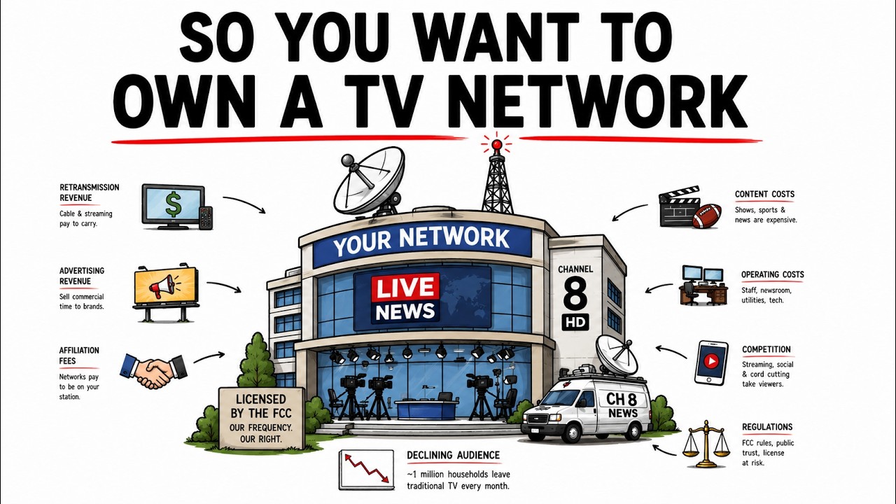 The Economics of Owning a TV Network