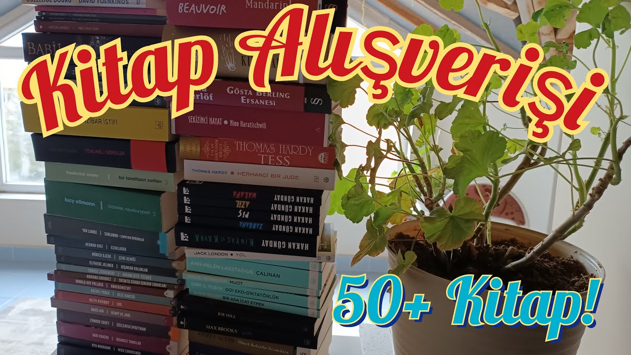 DEV KİTAP ALIŞVERİŞİ! | 50+ Kitap Aldım