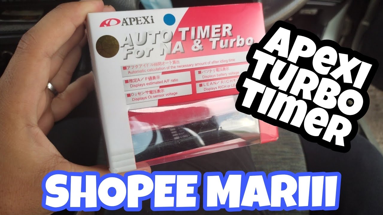 satria pasang apexi turbo timer (shopee)