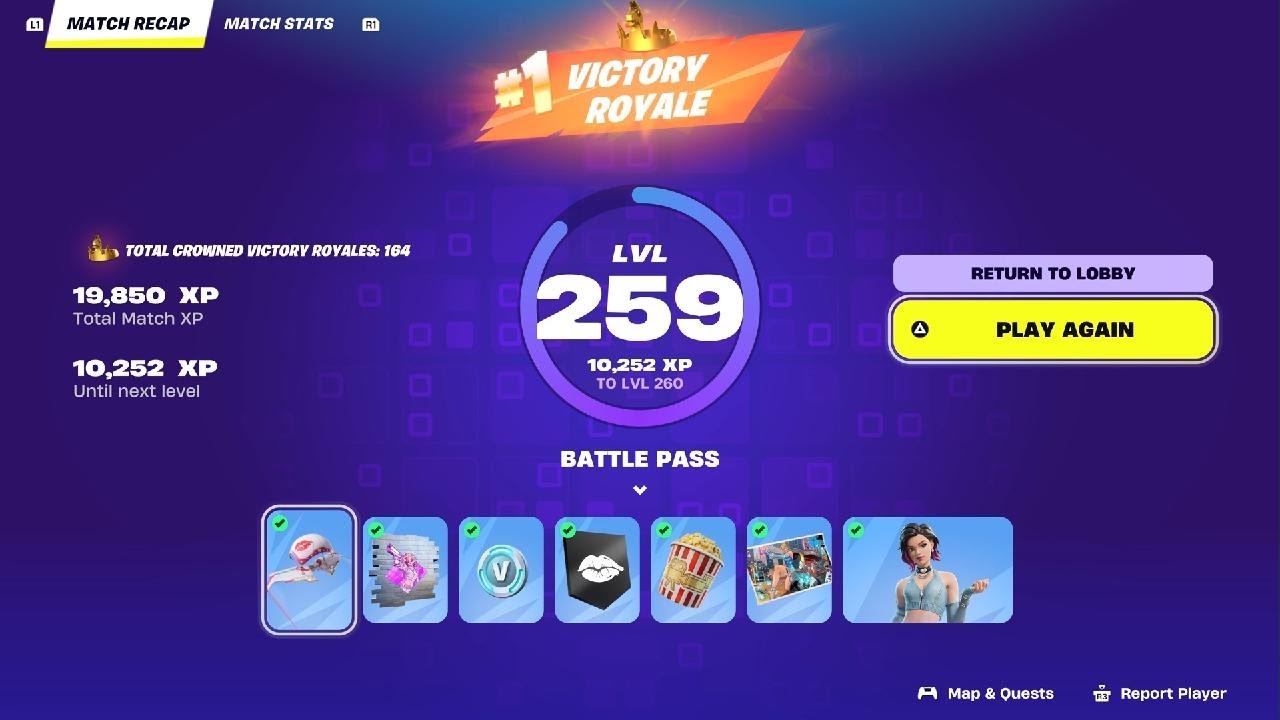 Fortnite Zero Builds - Crown 164