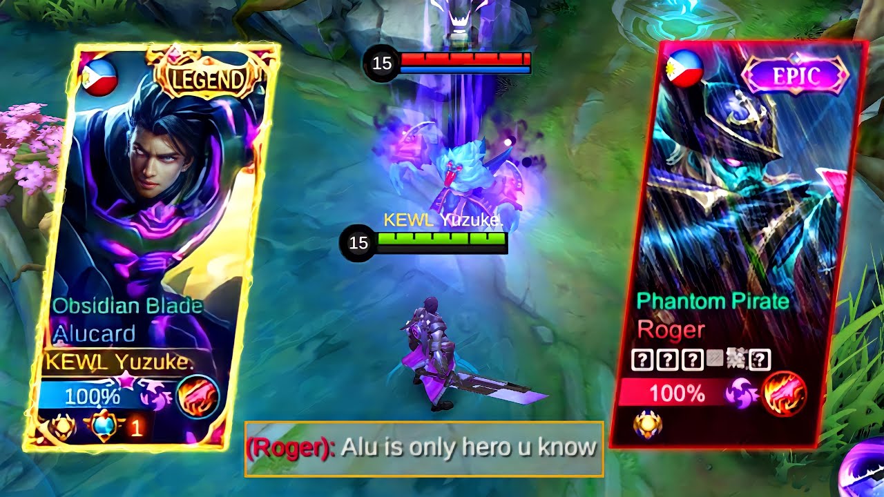 YUZUKE VS TOP GLOBAL ROGER TRASHTALKER!!| WHO WILL WIN?!| MLBB