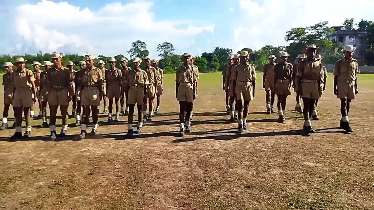 Assam police 117Batch R/C 7week drill parade.#assampolice #assampolicedrill