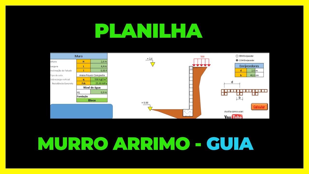 Muro  de Arrimo - O guia