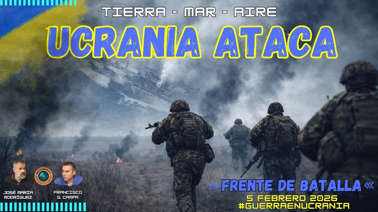 UCRANIA ATACA POR TIERRA, MAR Y AIRE: el frente sur sigue en disputa *FRENTE DE BATALLA*