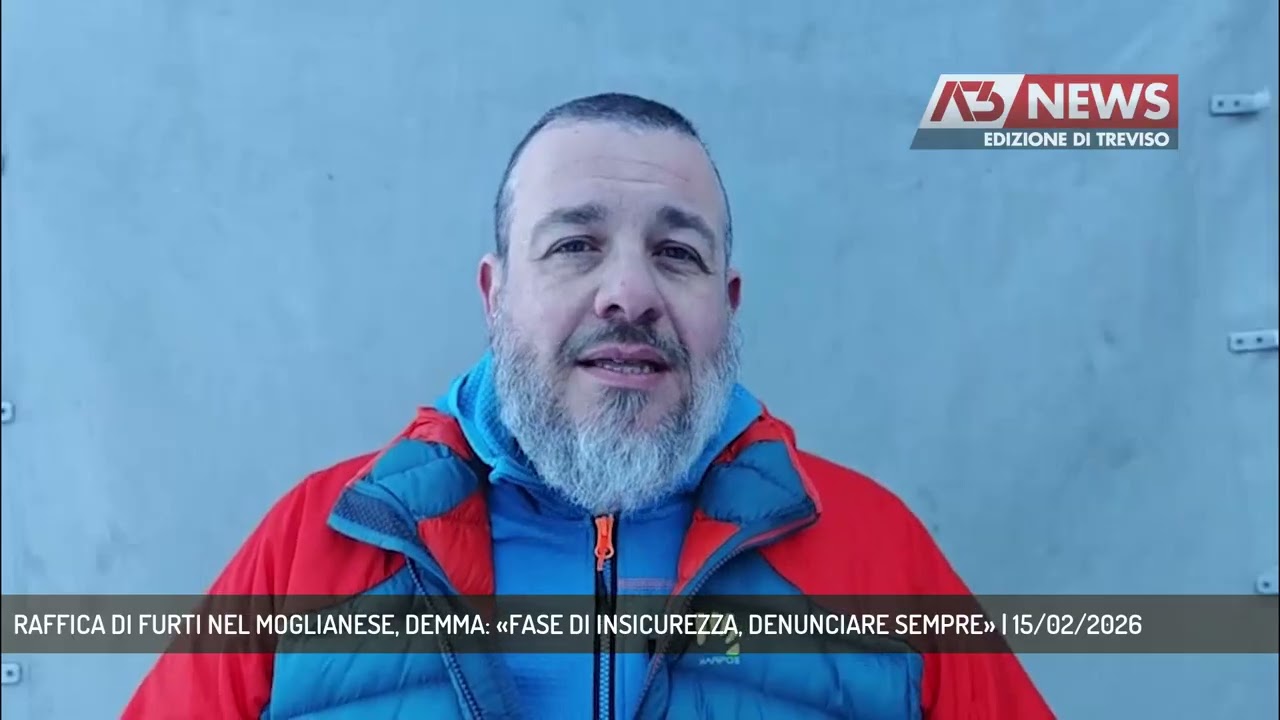 RAFFICA DI FURTI NEL MOGLIANESE, DEMMA: «FASE DI INSICUREZZA, DENUNCIARE SEMPRE» | 15/02/2026