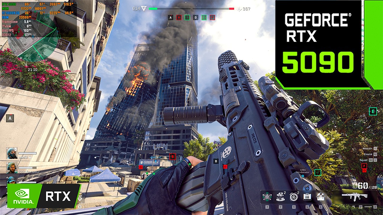 Delta Force | Season 8 : RTX 5090 32GB ( 4K Maximum Settings DLSS ON )