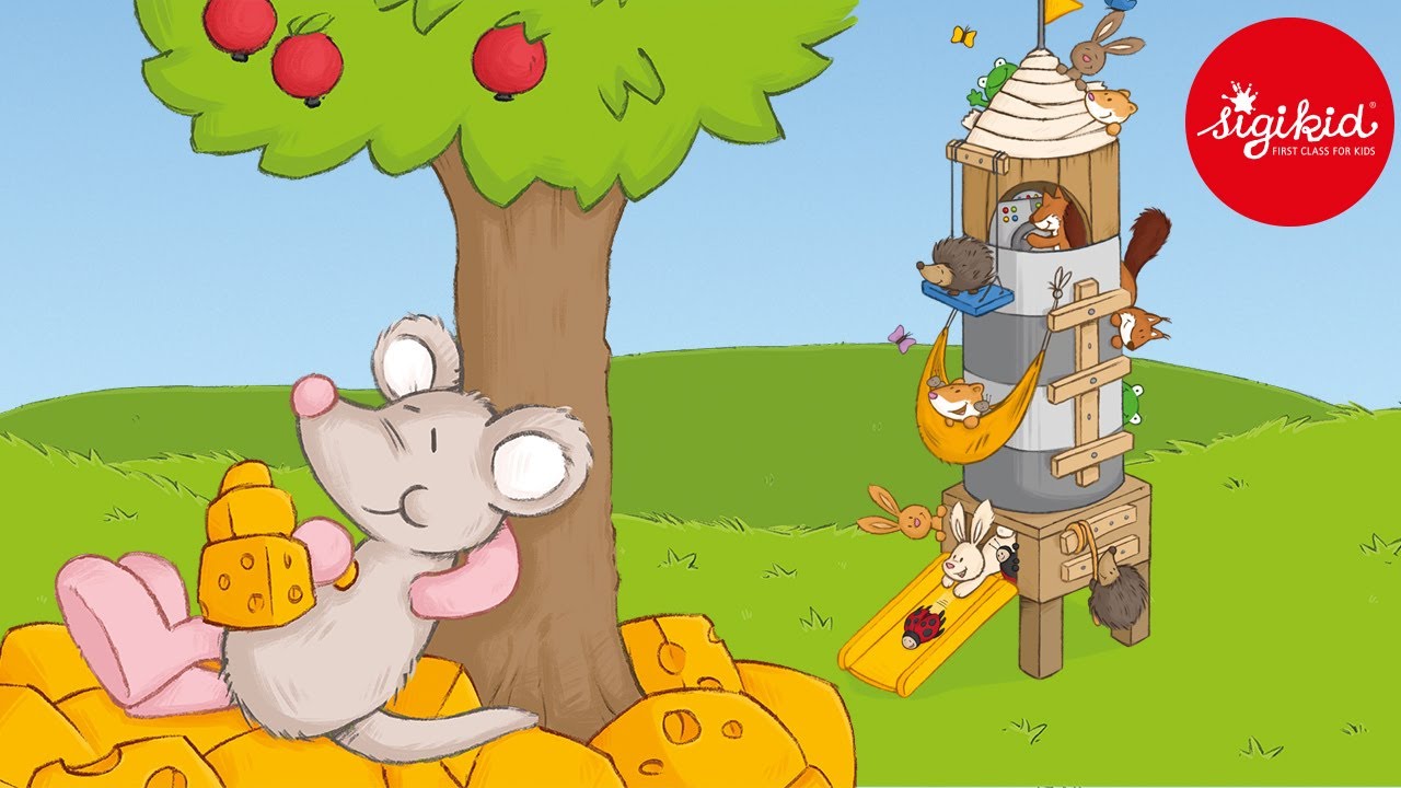 Die kleine Maus baut eine Rakete - eine Hörgeschichte für Kinder ab 2 Jahren