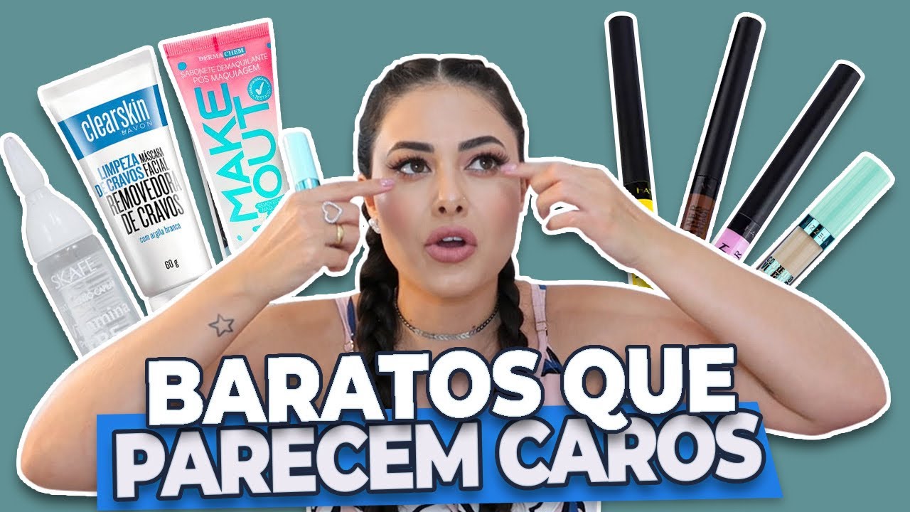 Fique LINDA gastando POUCO | produtos BARATOS que parecem CAROS