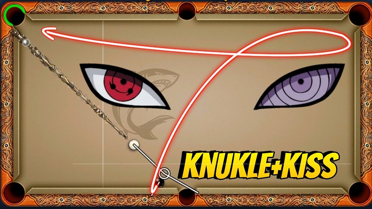 8 ball pool - THE MOST UNSURPASSABLE KNUKLE + KISS SHOTS 🔥 FEAT RAJ XD...!!!