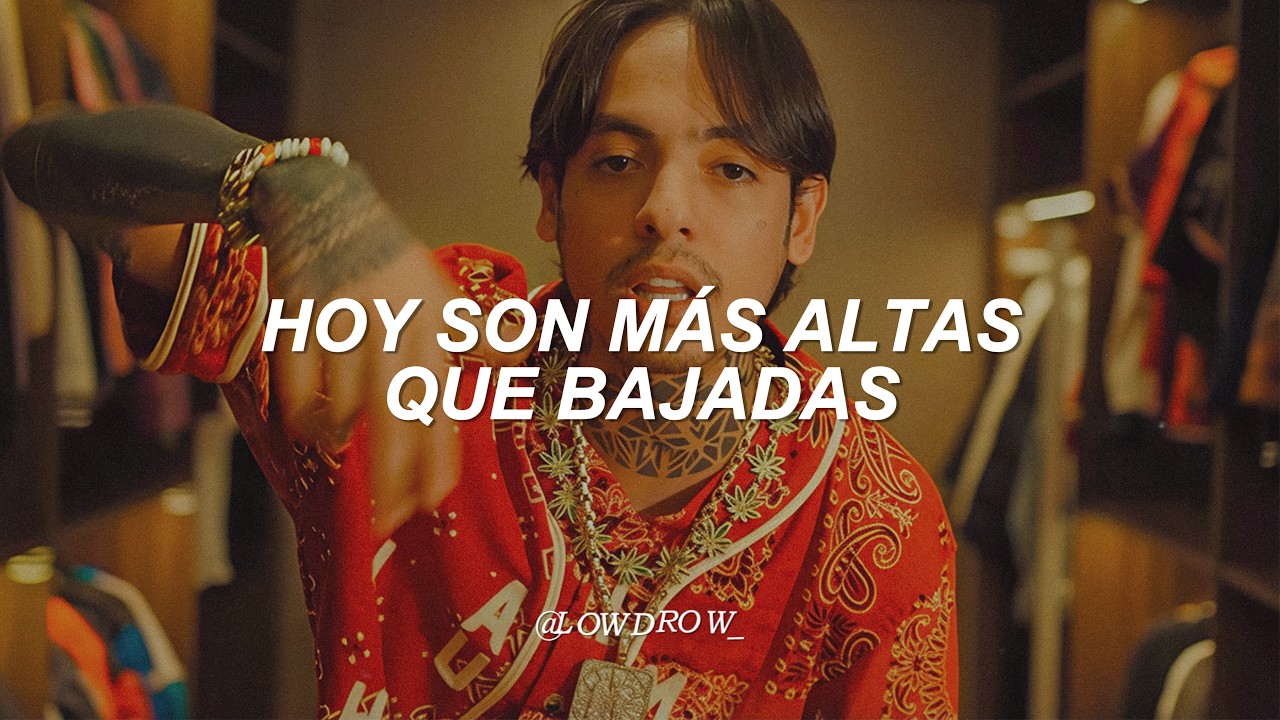 Natanael Cano - Más Altas Que Bajadas 🔥|| LETRA