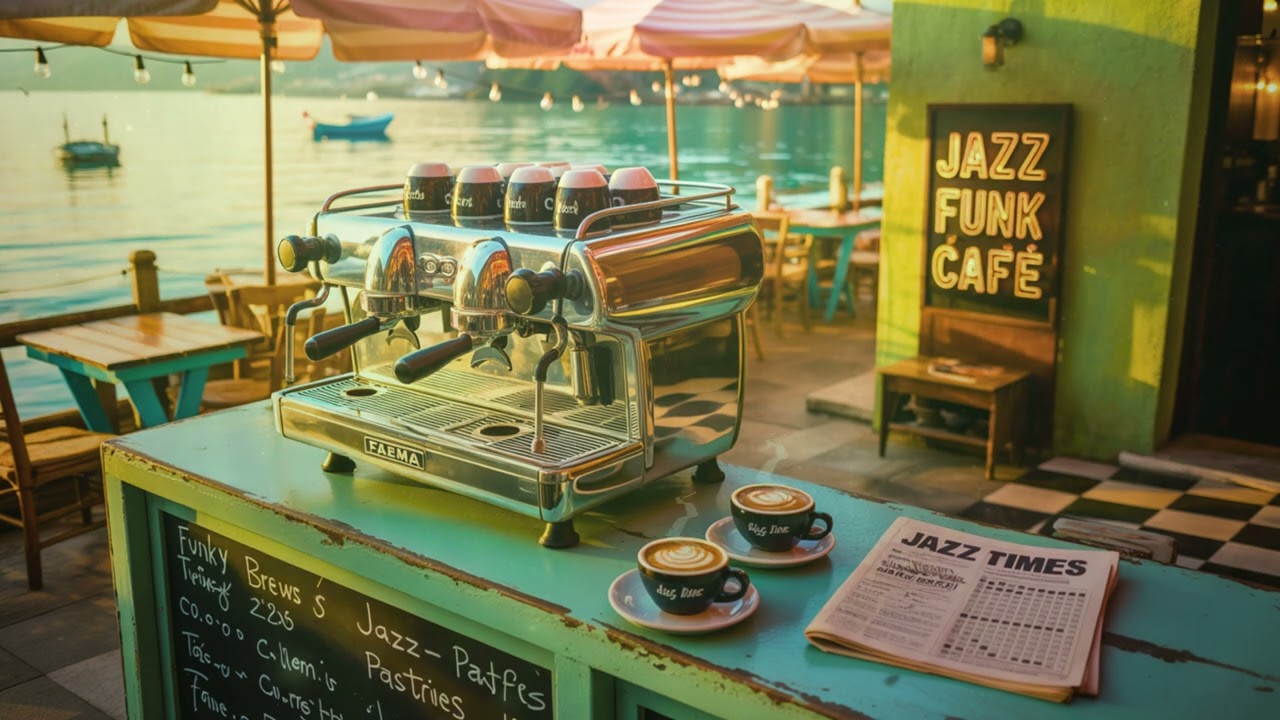 Jazz Funk Caf&eacute; Mix ☕ Mediterranean Jazz-Funk Caf&eacute;