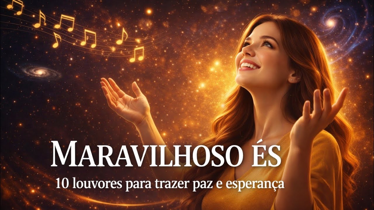 MARAVILHOSO ÉS/10 LOUVORES PARA TRAZER PAZ E ESPERANÇA❤️🙏🎵