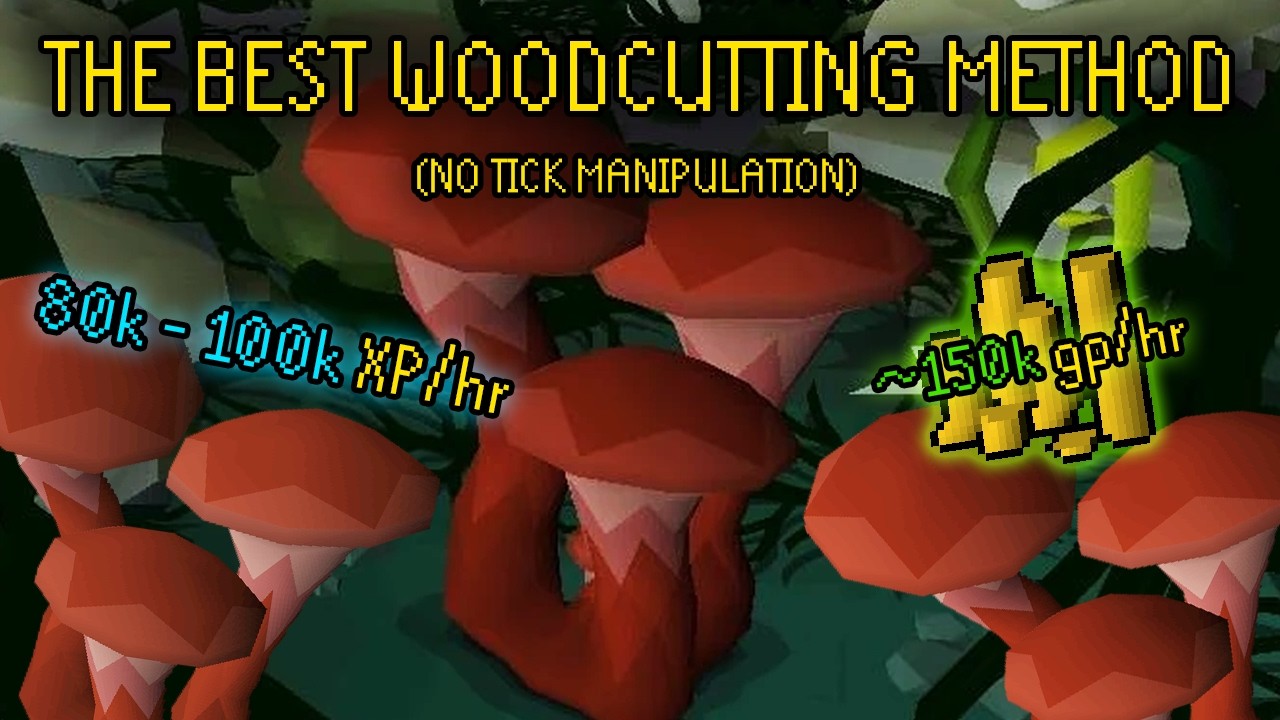 Руководство по рубке древесины на острове Фоссил-Айленд (OSRS)