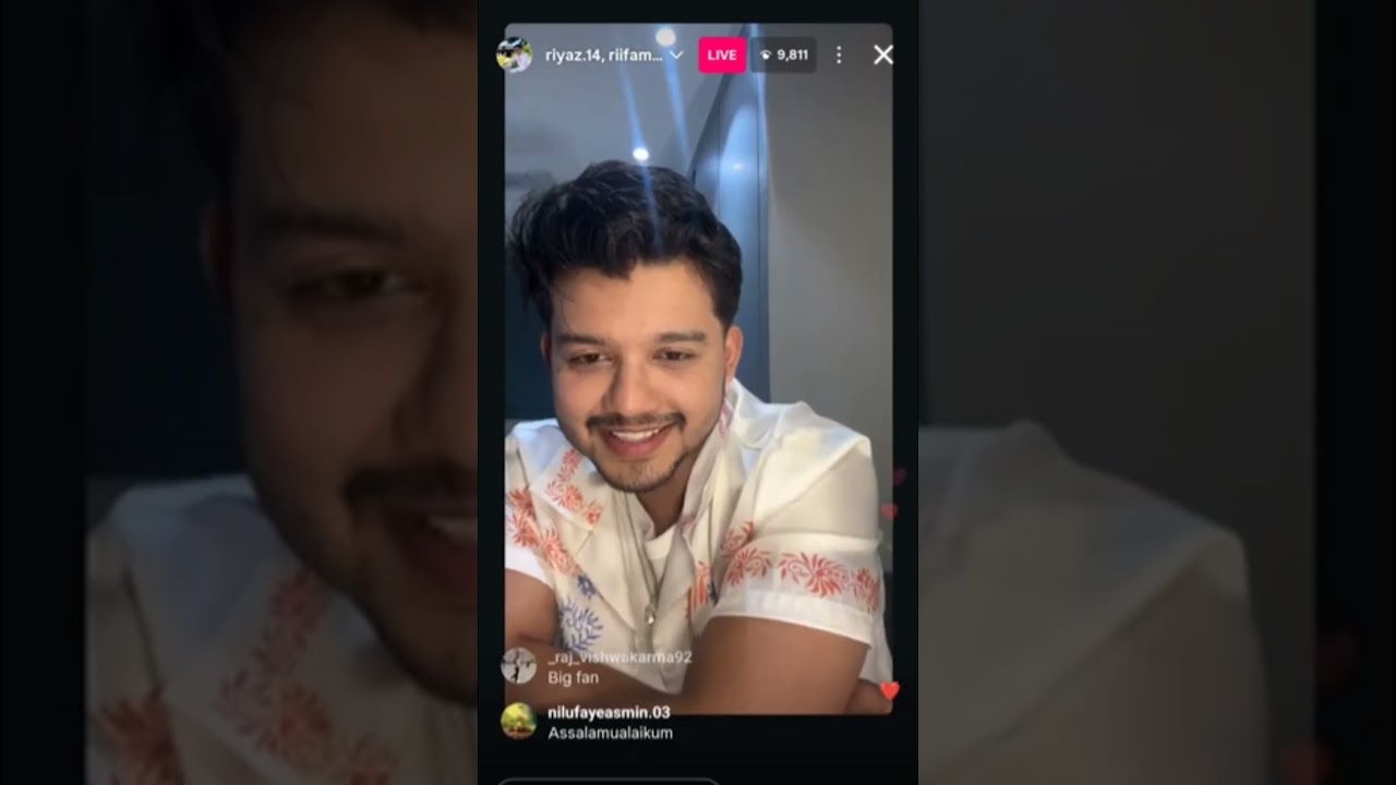 Birthday Live ❤️ @Riyaz_Aly #riyaz #riifam #riyazaly #live #birthday #youtube 
