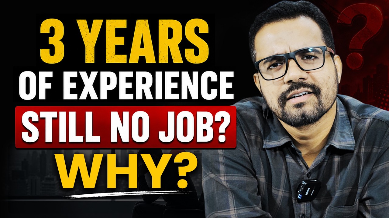 2&ndash;3 Years Jobless After IT Experience? Here&rsquo;s the Real Problem | JTCINDIA | SOM SIR