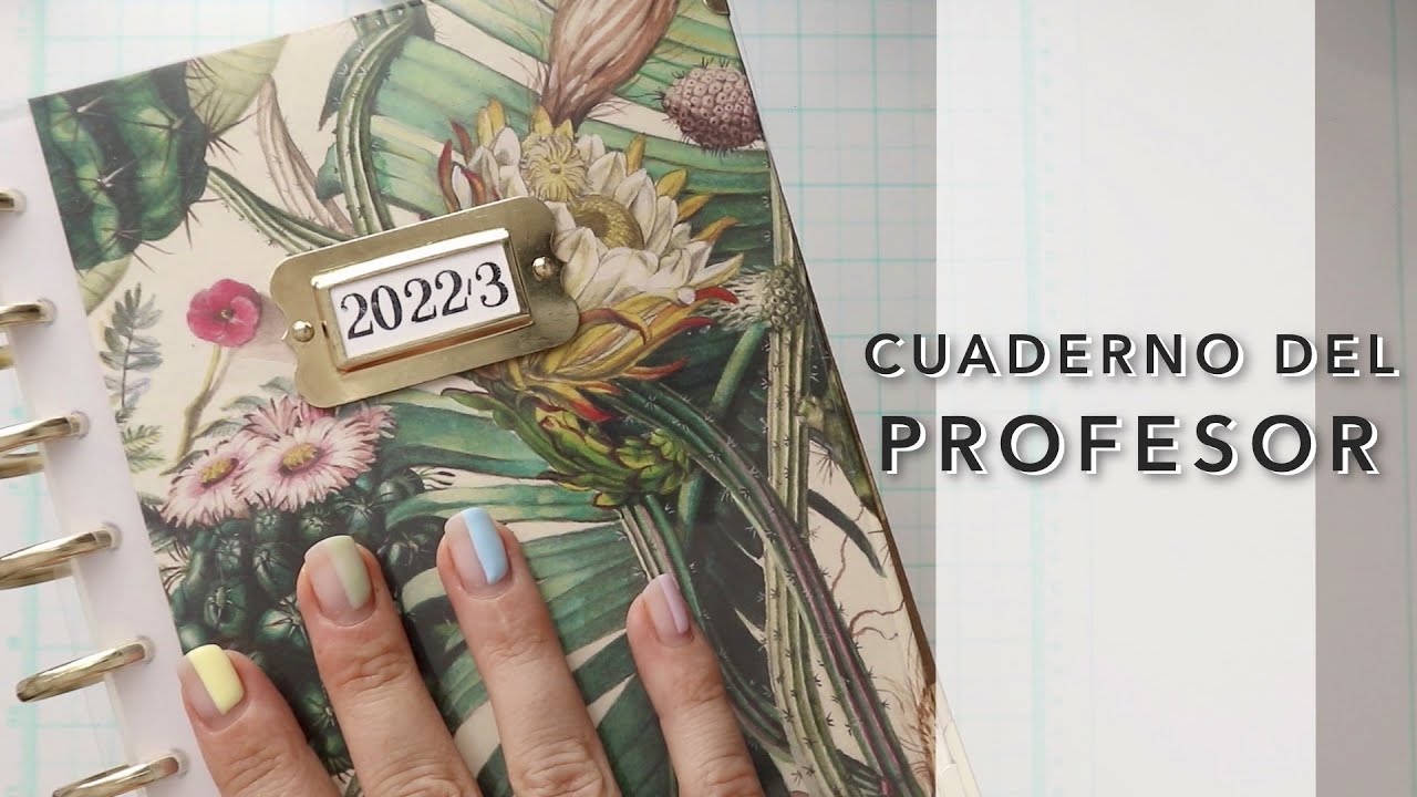 Configurando el CUADERNO DEL PROFESOR 2022 - 2023 ✨ | Planner en discos | 2ª PARTE