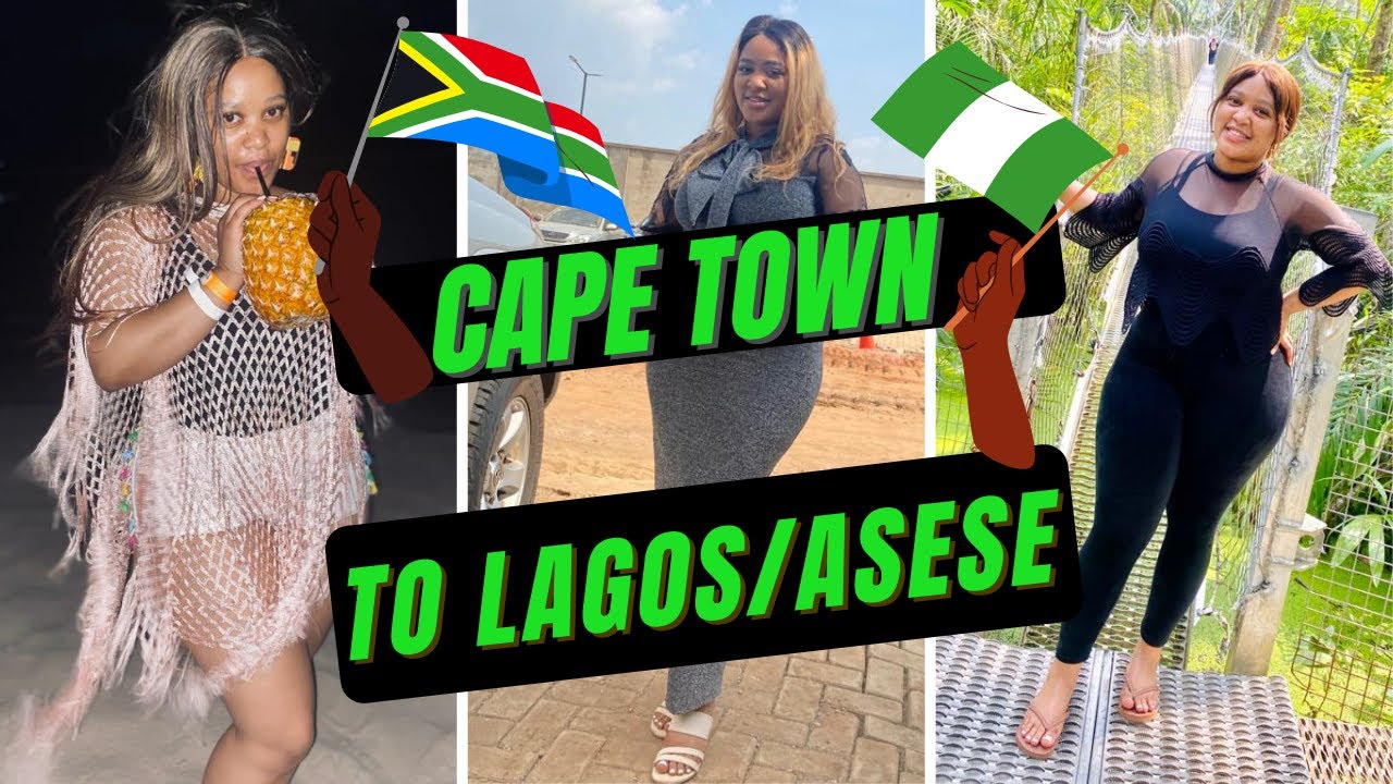 🇳🇬🇿🇦 CAPE TOWN TO LAGOS 😍 ASESE VLOG | SOUTH AFRICAN YOUTUBER | IPPC 2021