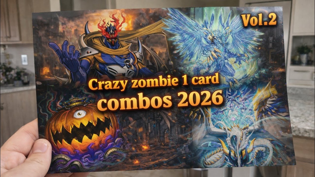 NEW! ヴェンデット ZOMBIE 1 CARD COMBO VOL 2 ft. VENDREAD - GUIDE/TUTORIAL+DECK PROFILE/LIST YUGIOH 2026.