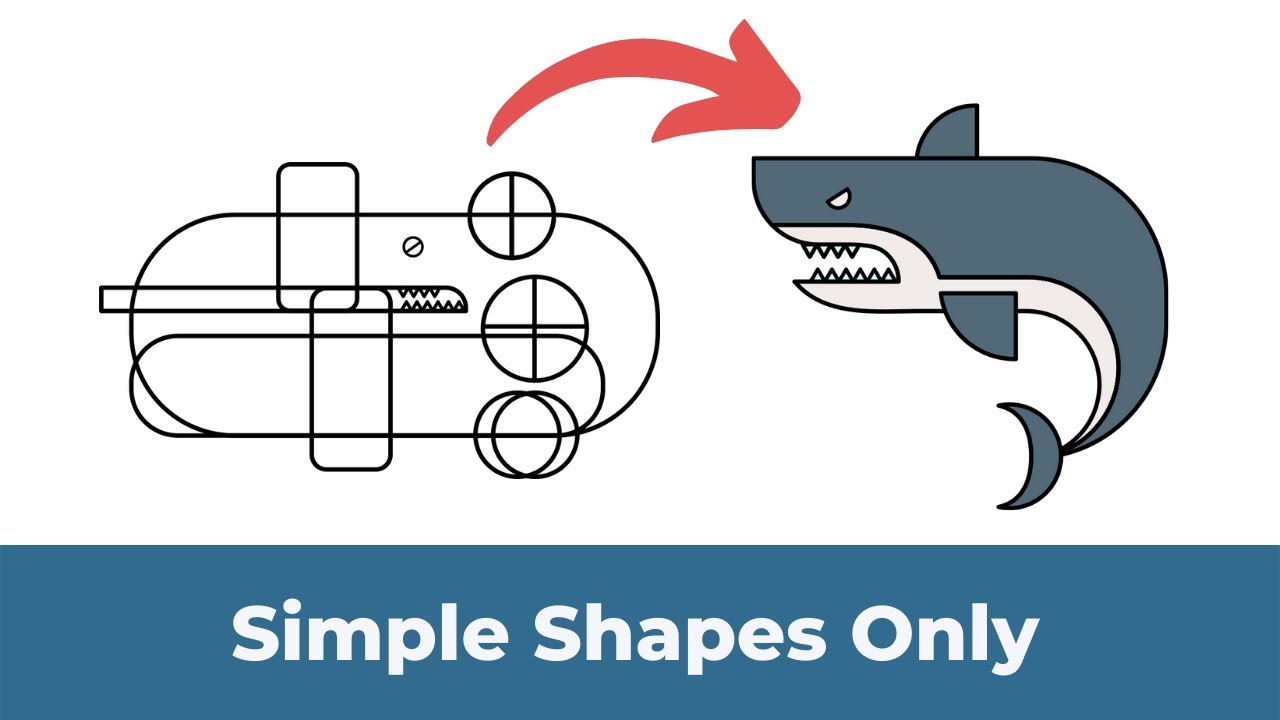 Inkscape Tutorial - How to Design With Shapes