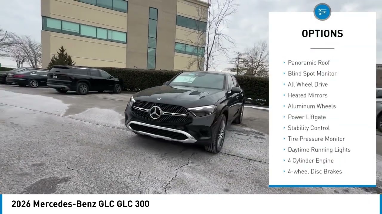 New 2026 Mercedes-Benz GLC for sale in Knoxville Tennessee 865-777-2222 TT253