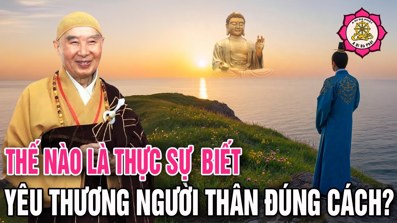 Yêu thương người thân thế nào mới thật sự đúng cách? Pháp sư Tịnh Không thuyết pháp