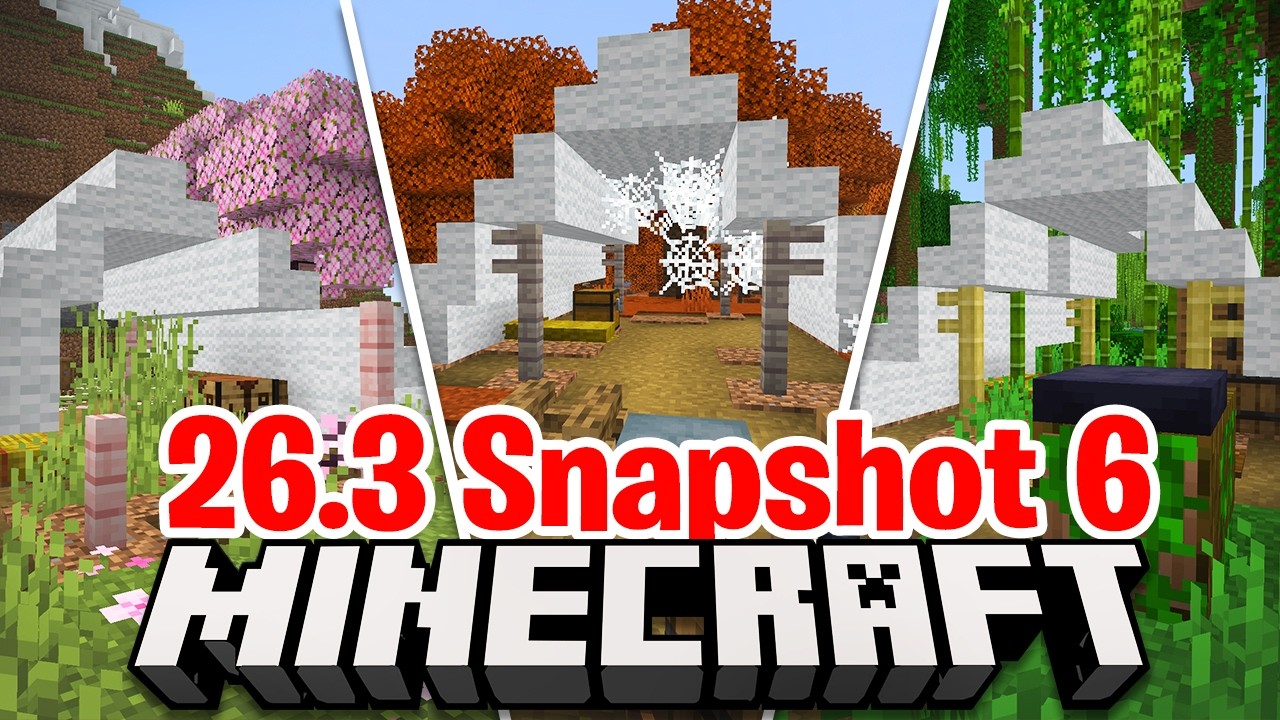 NEW VARIANTS of ABANDONED CAMPS - Minecraft 26.3 Snapshot 6