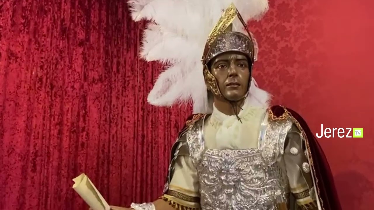 JEREZ TV 🟣 Así es el nuevo centurión romano de la Hermandad de la Redención de Jerez.