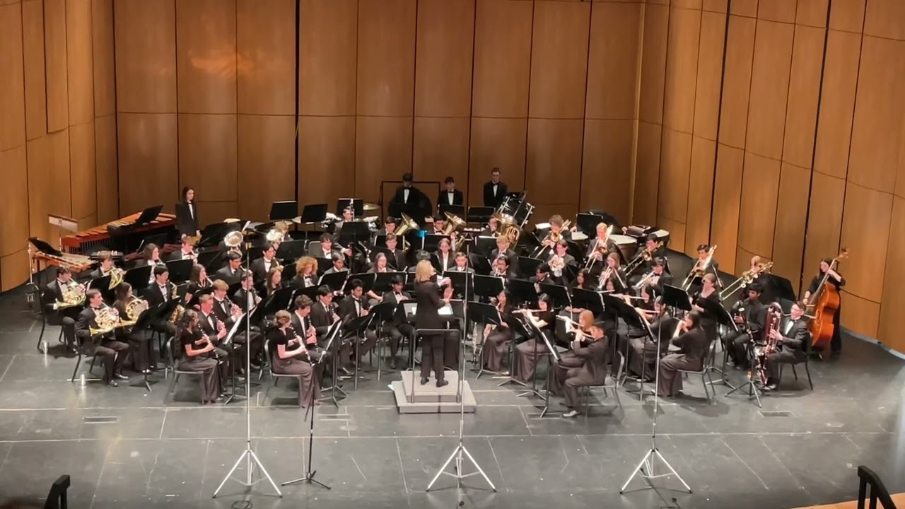 2024 All-Region Band Wind Ensemble performs Four Scottish Dances