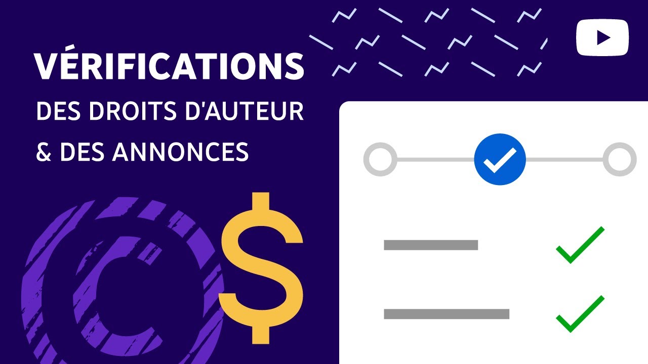 Vérification des droits d'auteur et de l'éligibilité : résoudre les problèmes avant la mise en ligne