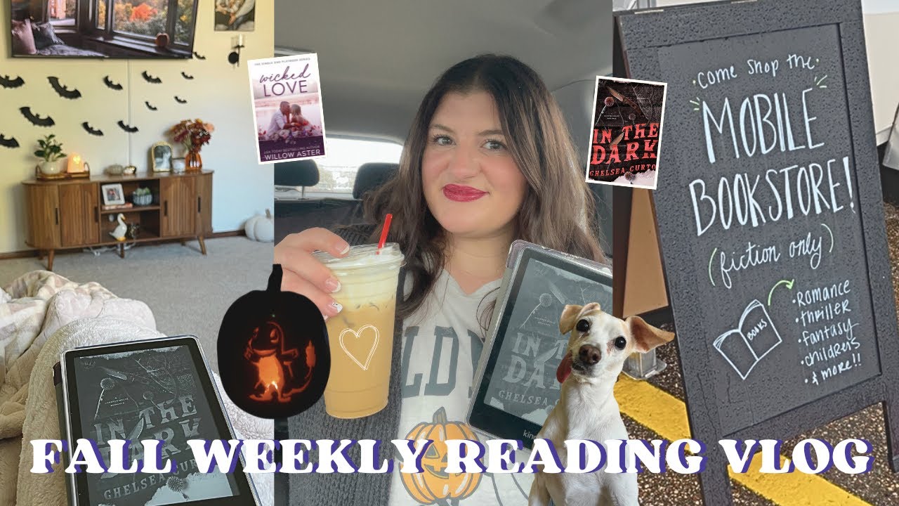 Fall Reading Vlog | a dark haunted house romance 