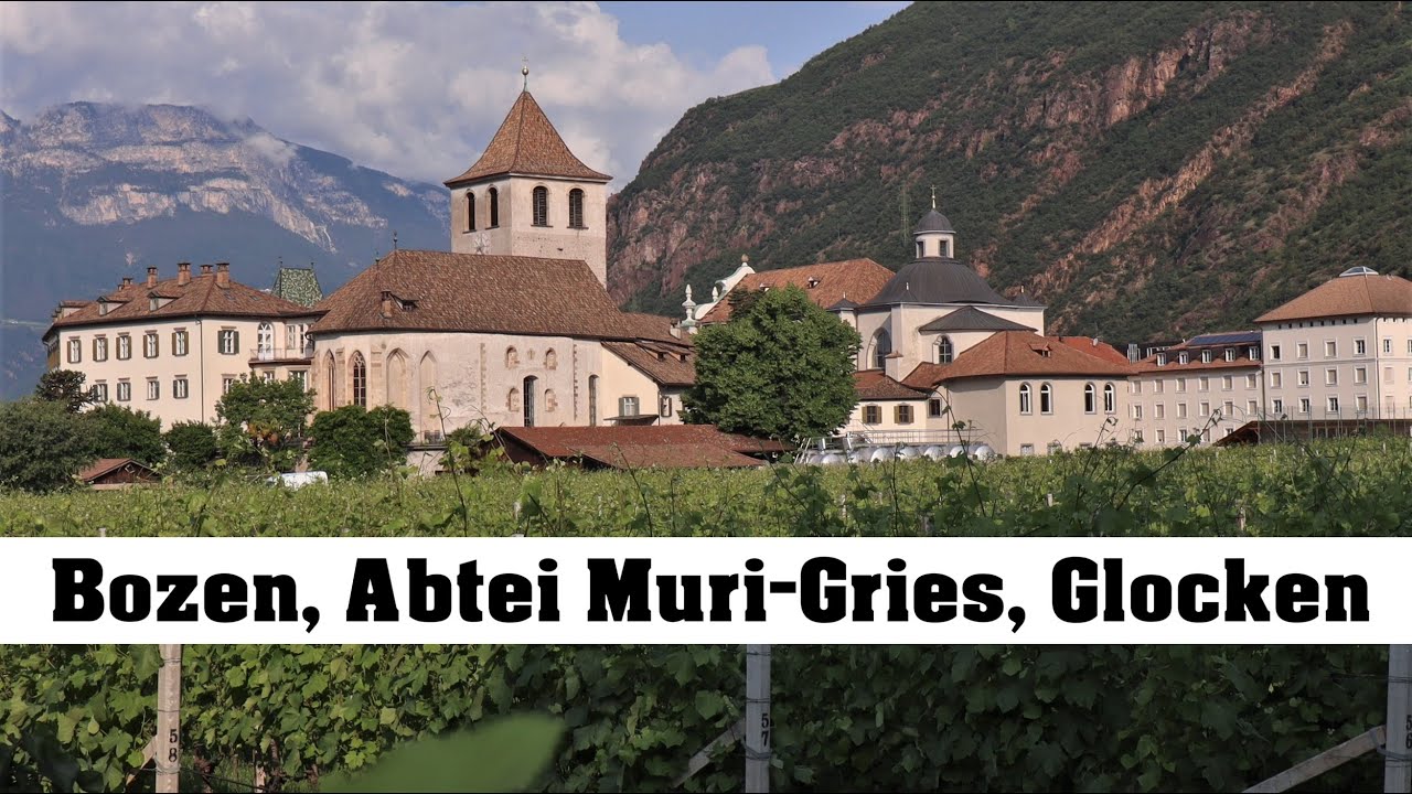 BOZEN/BOLZANO (I), Benediktinerabtei Muri-Gries, Einzelglocken & Vollgeläut