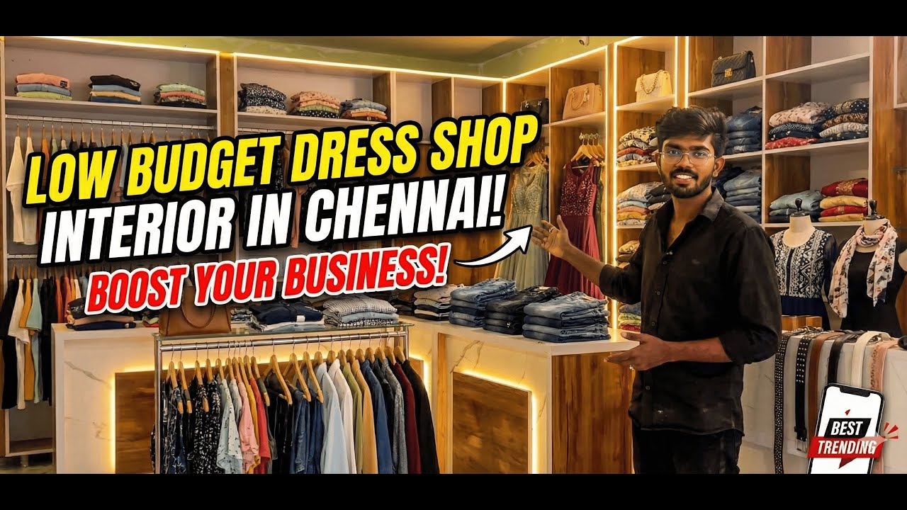 பிரம்மாண்டமான 🤩 Dress Shop Interior😱| Full Settings🤩 | Best quality 💯| ASM TRADERS