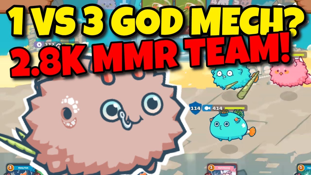 BEST MECH IN AXIE INFINITY - Season 19 - Broken Meta Build 2800+ MMR | Mech Aqua Plant | STRATEGY