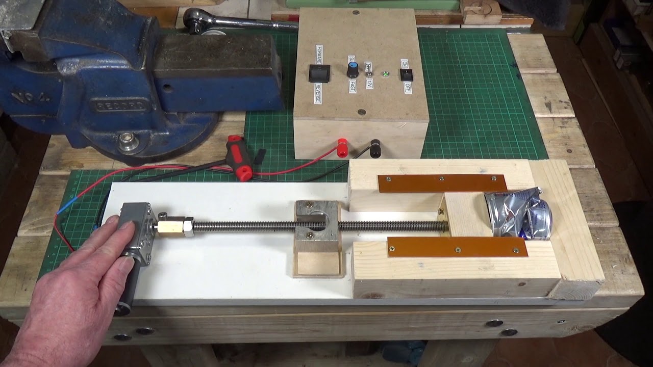 High Torque DC Motor & Gearbox Power Test!