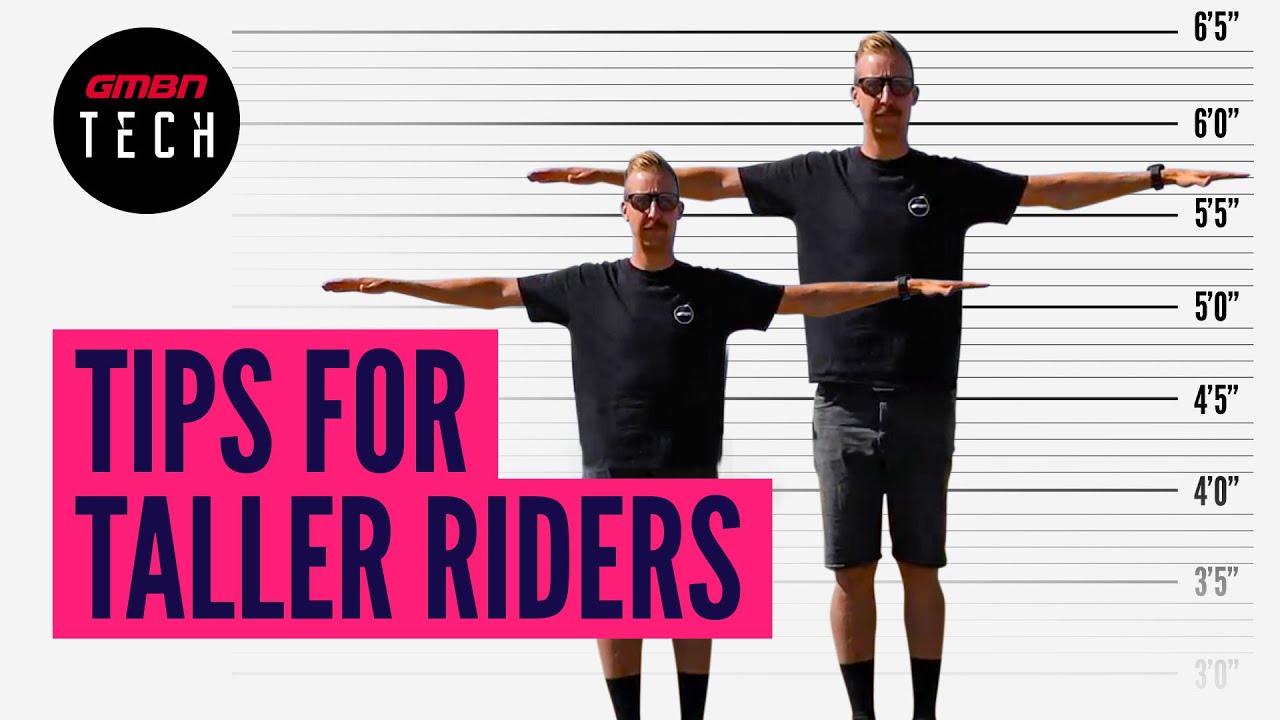 Mountain Bike Set Up Tips For Taller Riders | GMBN Guide To Bike Set Up