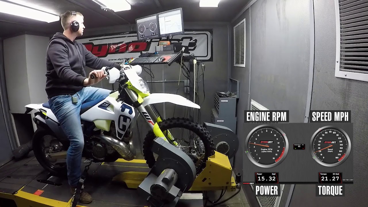 2020 Husqvarna TE 300i Dyno Test
