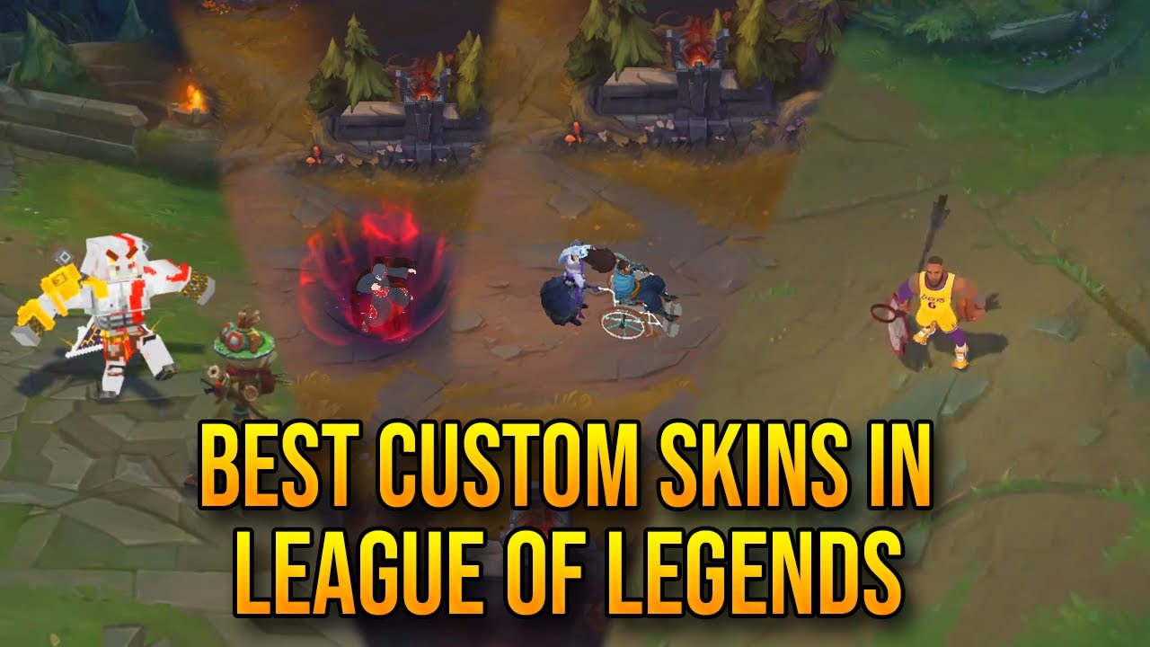 Лучшие пользовательские облики в League of Legends (Эндер Дракон, Леброн Джеймс, Церуледж и т. д.)