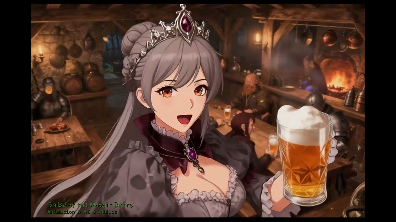 🍺 Fantasy Tavern Vibes | Anime Girls, Irish Music & Anime Fantasy Lookbook✨